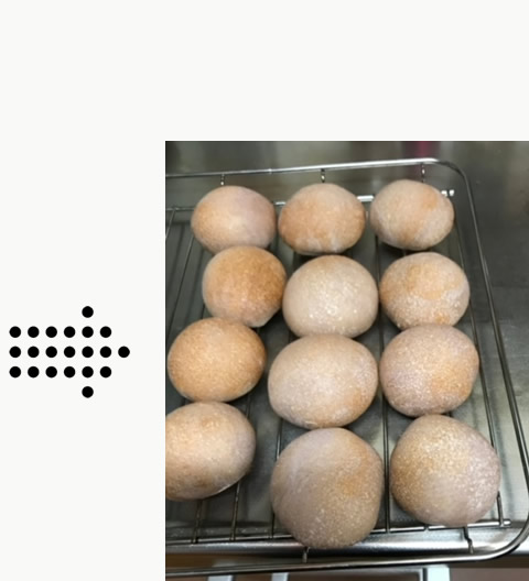 ブドウ酵母パン